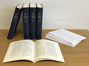 Foto des gedruckten Wörterbuchs